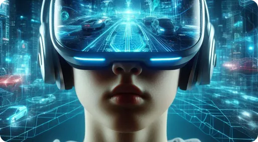 Images de représentation de casques de réalité virtuelle