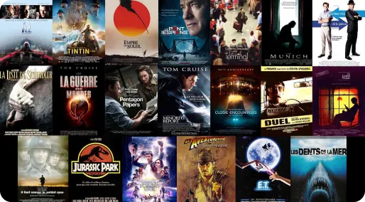 Affiches de films de Steven Spielberg